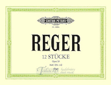 12 Organ Pieces, set 1 Op.59